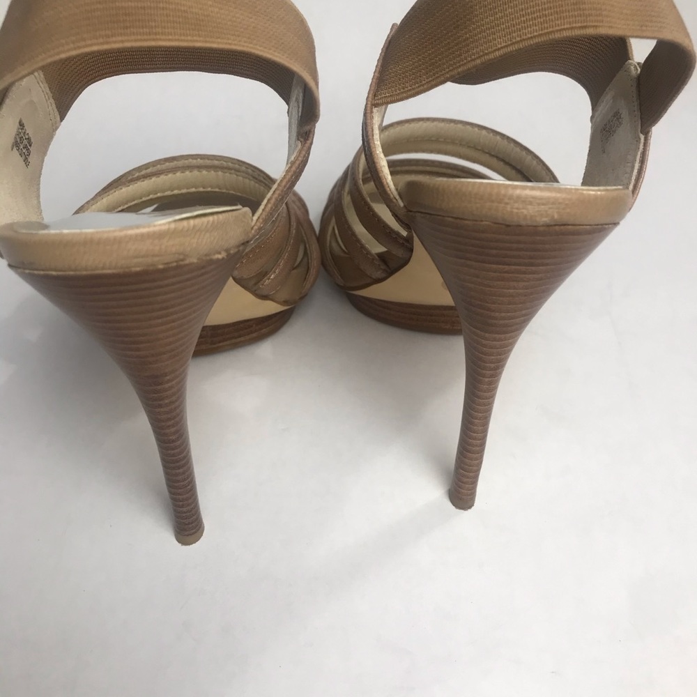 MICHAEL KORS Brown Ankle Strap Heels  7 - Picture 8 of 9